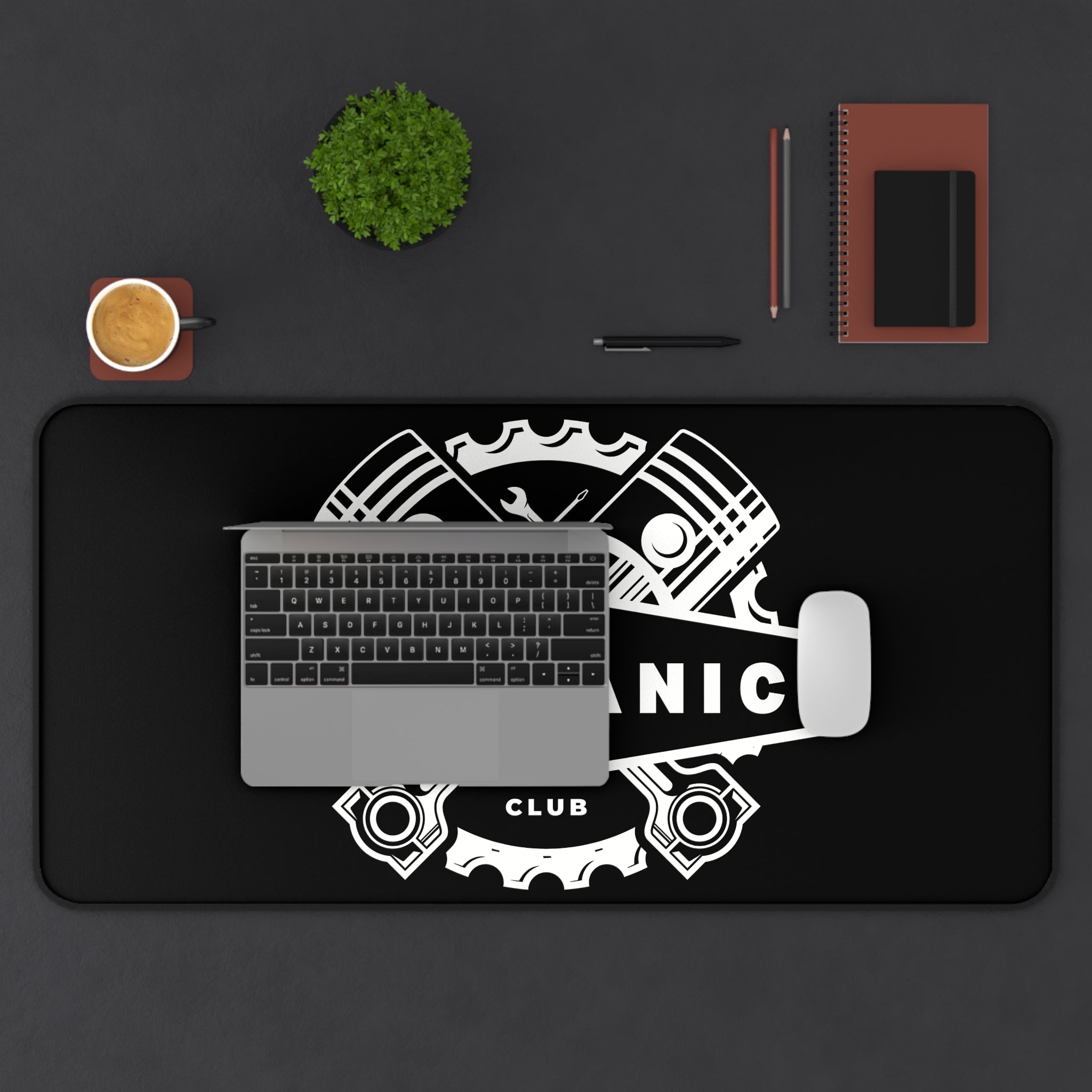 "The Mechanic Club" -Long Mouse Pad
